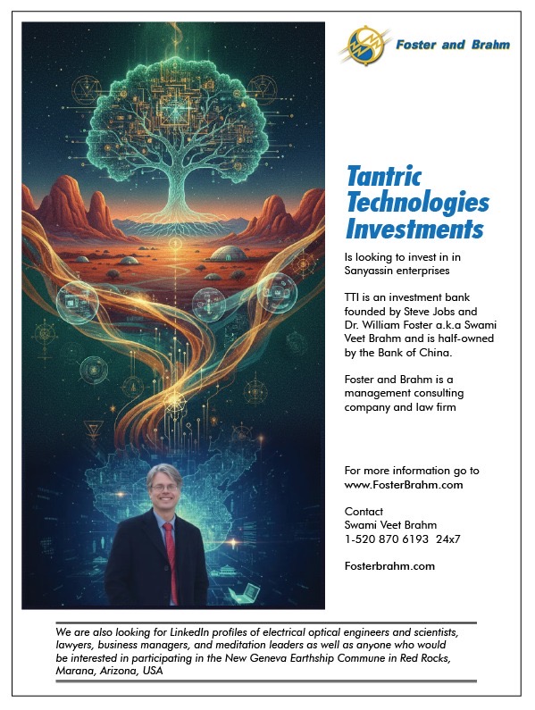 Tantric Technologies Investments flyer